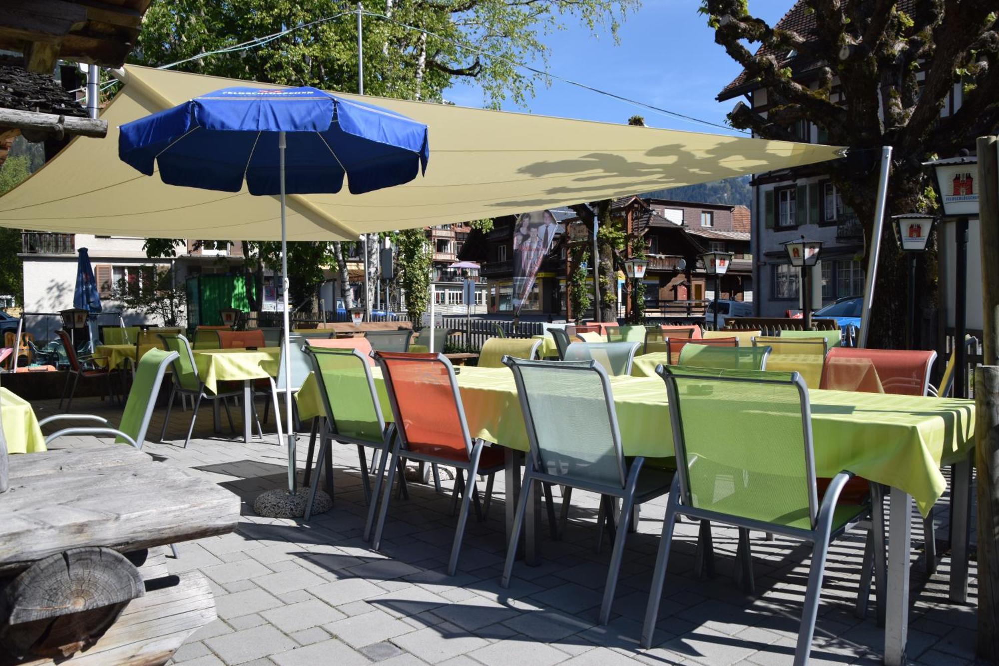 Hotel Restaurant Simplon Frutigen Exterior foto
